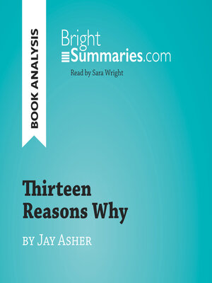 cover image of Thirteen Reasons Why by Jay Asher (Book Analysis)